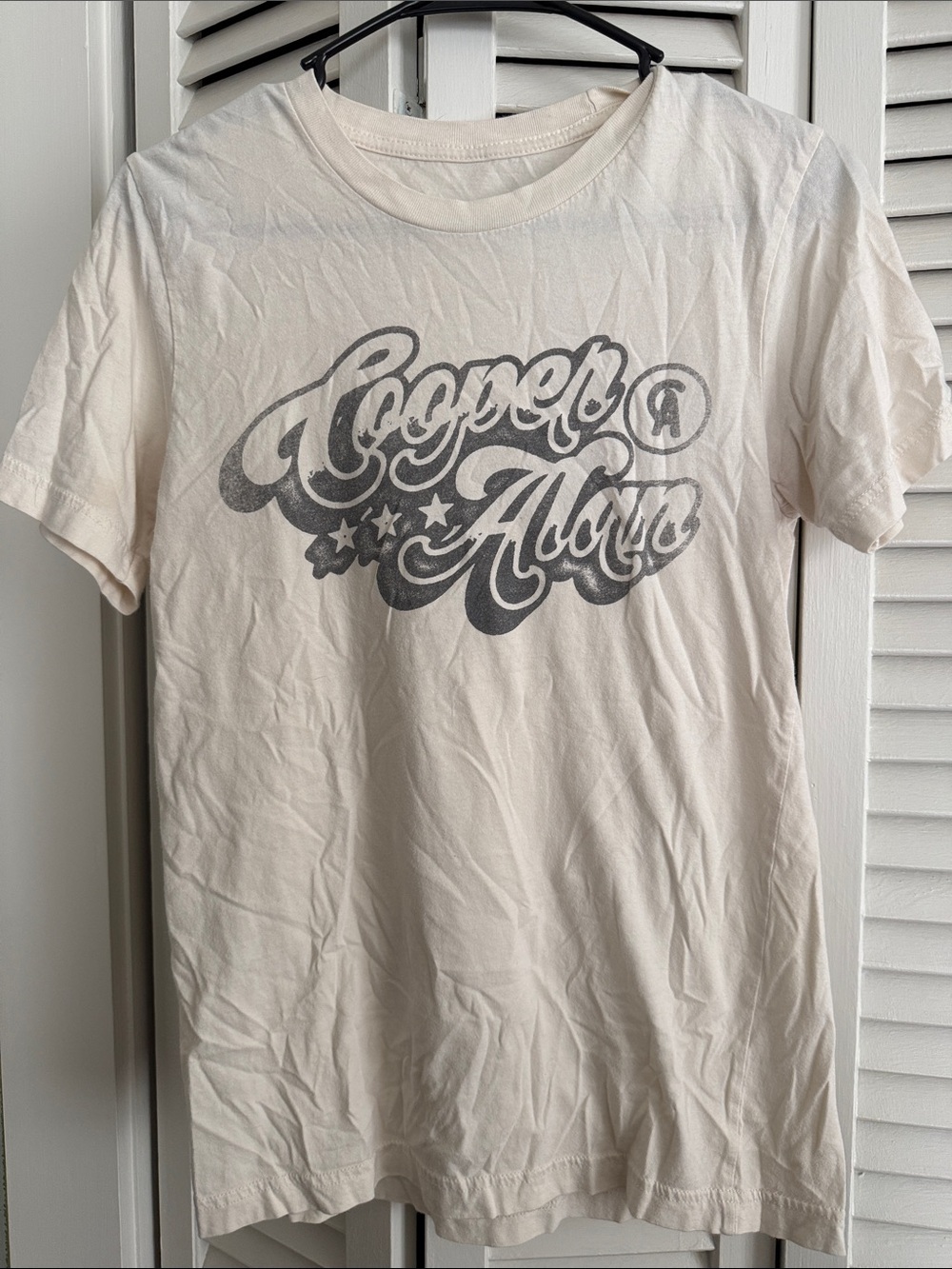 Cooper Alan musician White Graphic Tee
